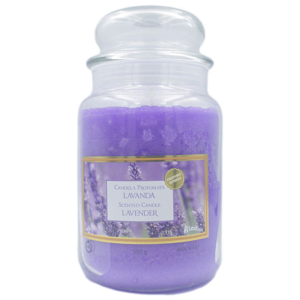 Aladino - Scented Candle Jar 100 Hours - Lavender