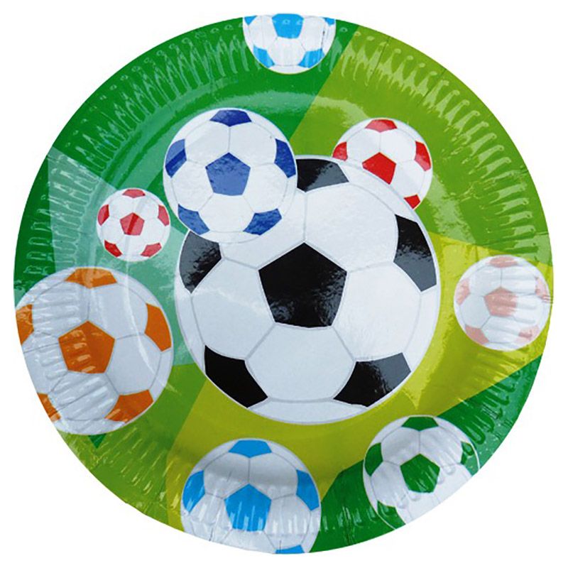 Footballer Party Plates