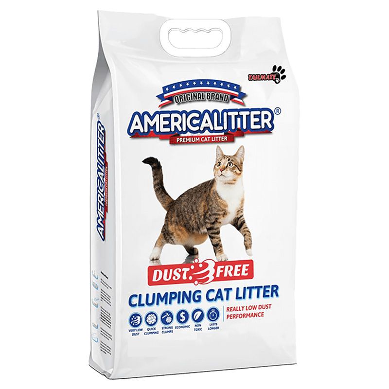 America Litter - Cat Litter Unscented Dust Free - 10L