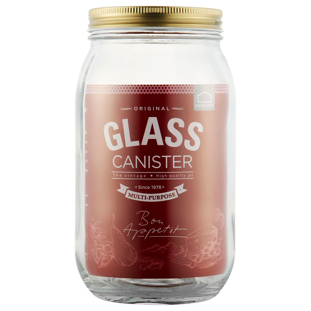 Lock&Lock - Glass Canister - Round 1450ml