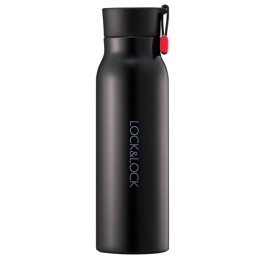 LOCK&LOCK - Hot & Cool Name Tumbler Bottle 350ml - Black