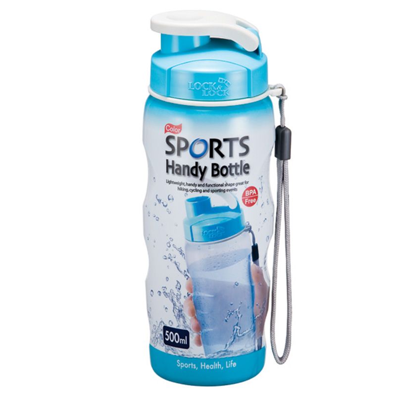 LOCK&LOCK - Sports Handy Bottle 500ml - Blue