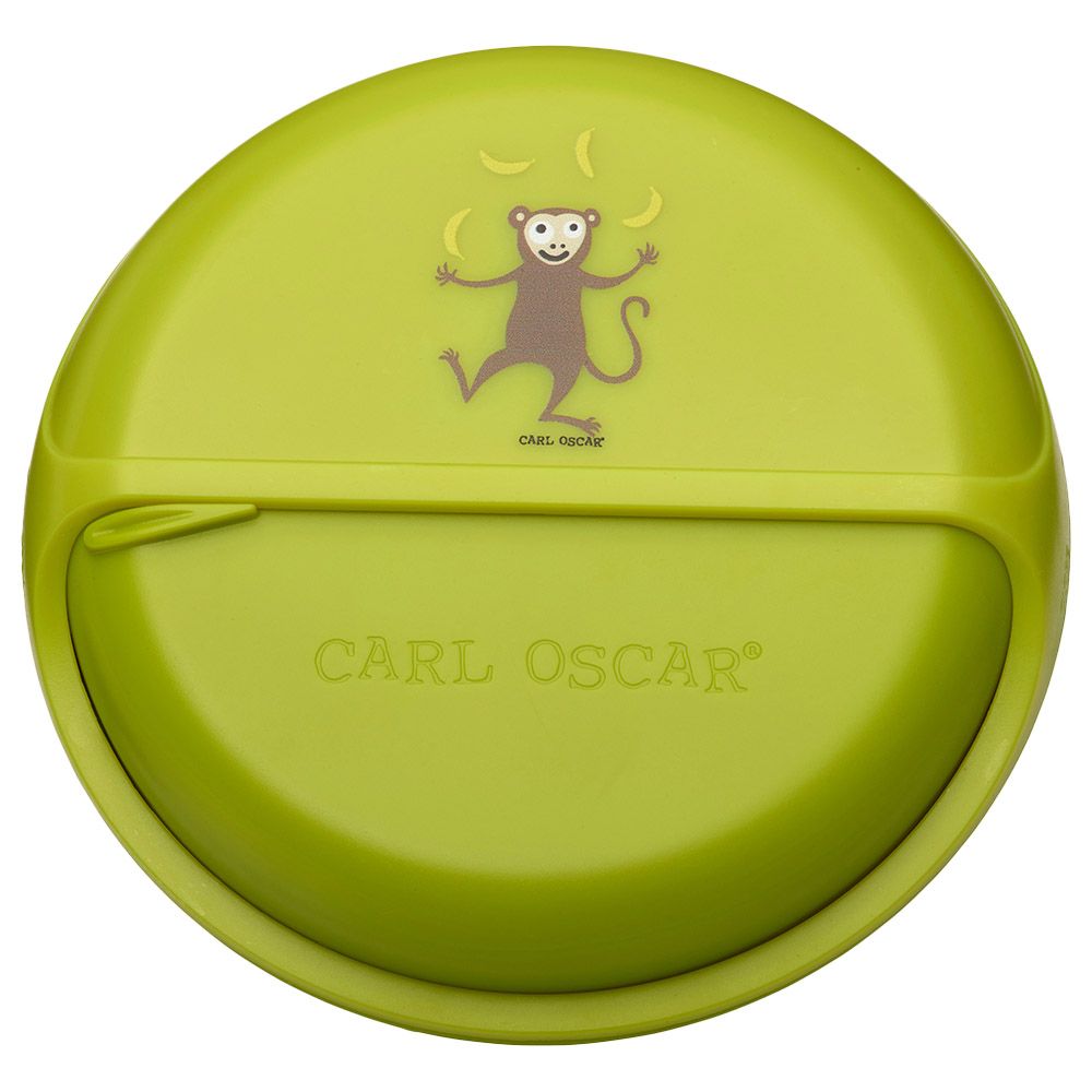 Carl Oscar - 5 Compartments Kids Bento Disc -Lime