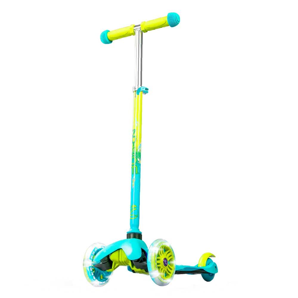 Madd Gear - Zycom Zinger Light-Up Scooter - Teal/Lime