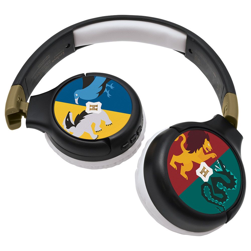 Lexibook - Harry Potter 2-in-1 Bluetooth 7 Wired Headphones