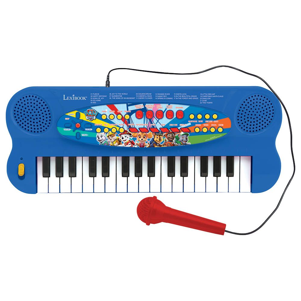 Lexibook - Paw Patrol Electronic Keyboard w/ Mic - 32 Keys