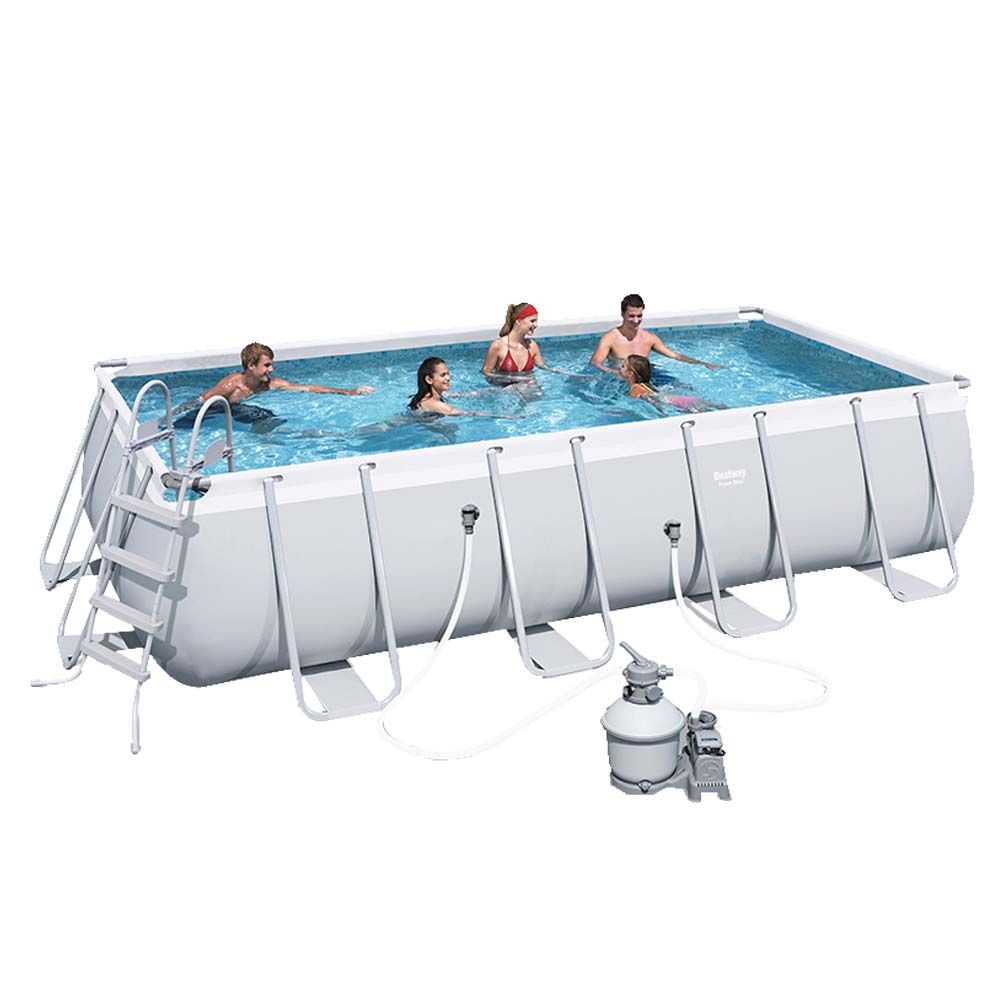 Bestway - Power Steel Rectangular Pool Set 549x274x122cm