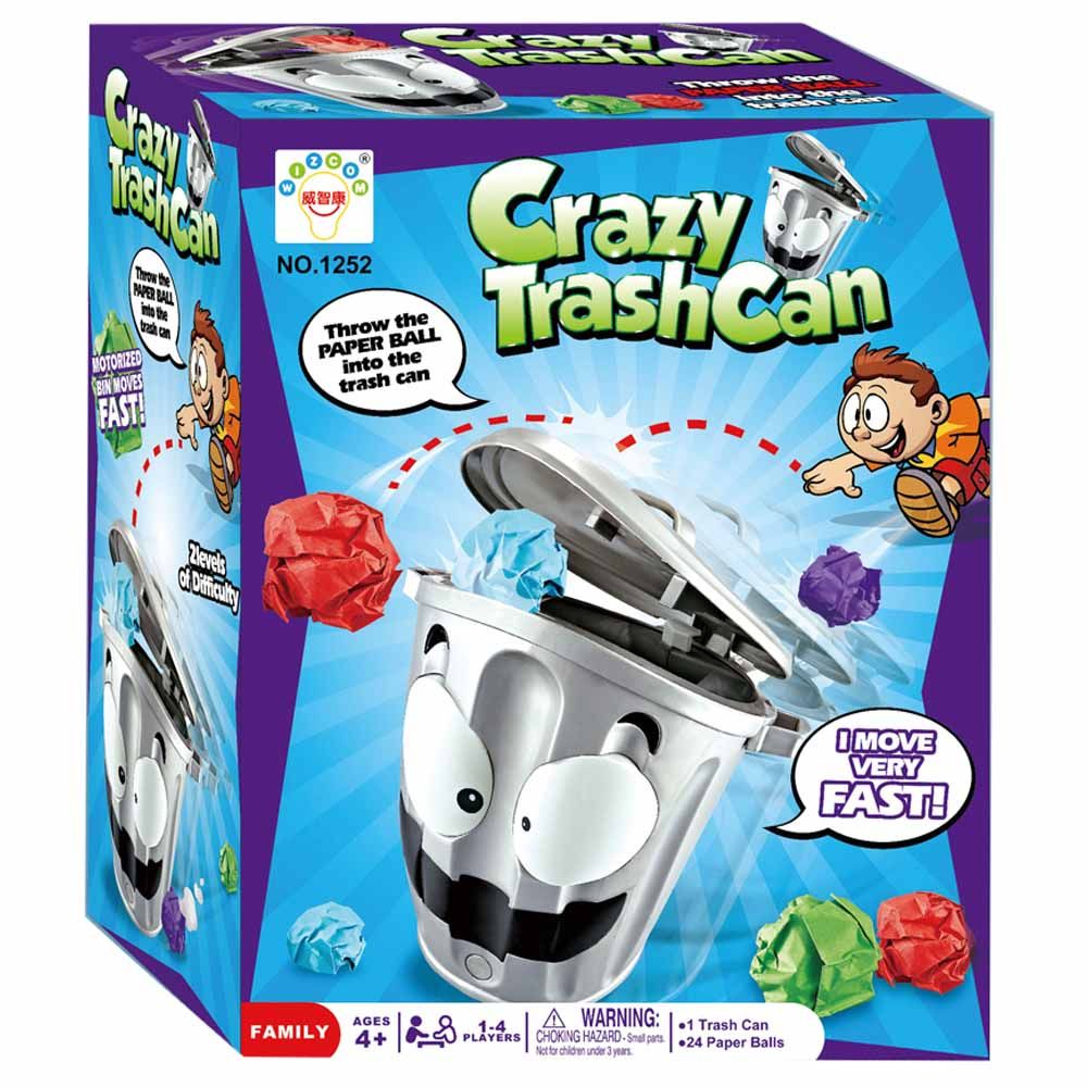 Stem - Crazy Trash Can Game