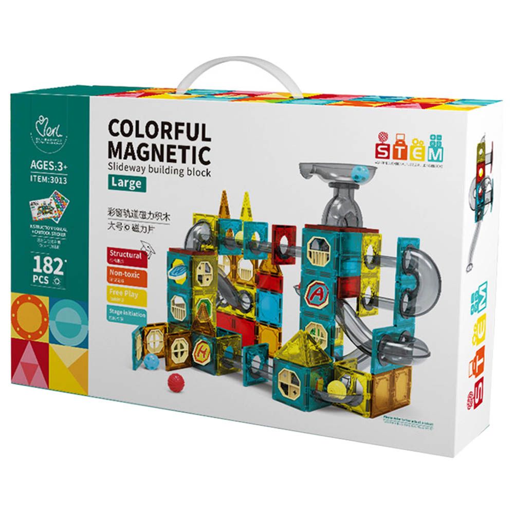 Yerl - Magnetic Building Blocks 182pcs