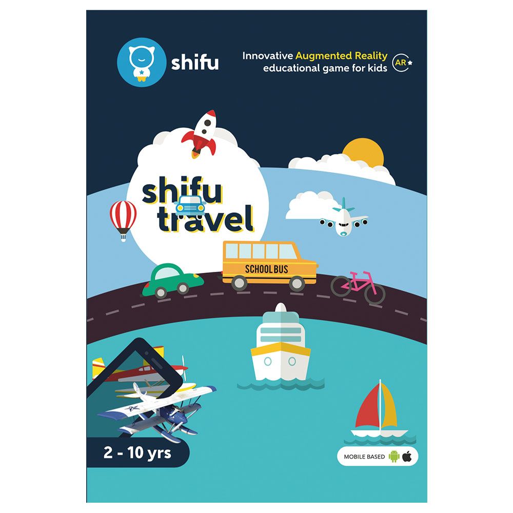 Shifu - Travel 4D Educational Reality Game - 60 Flashcards