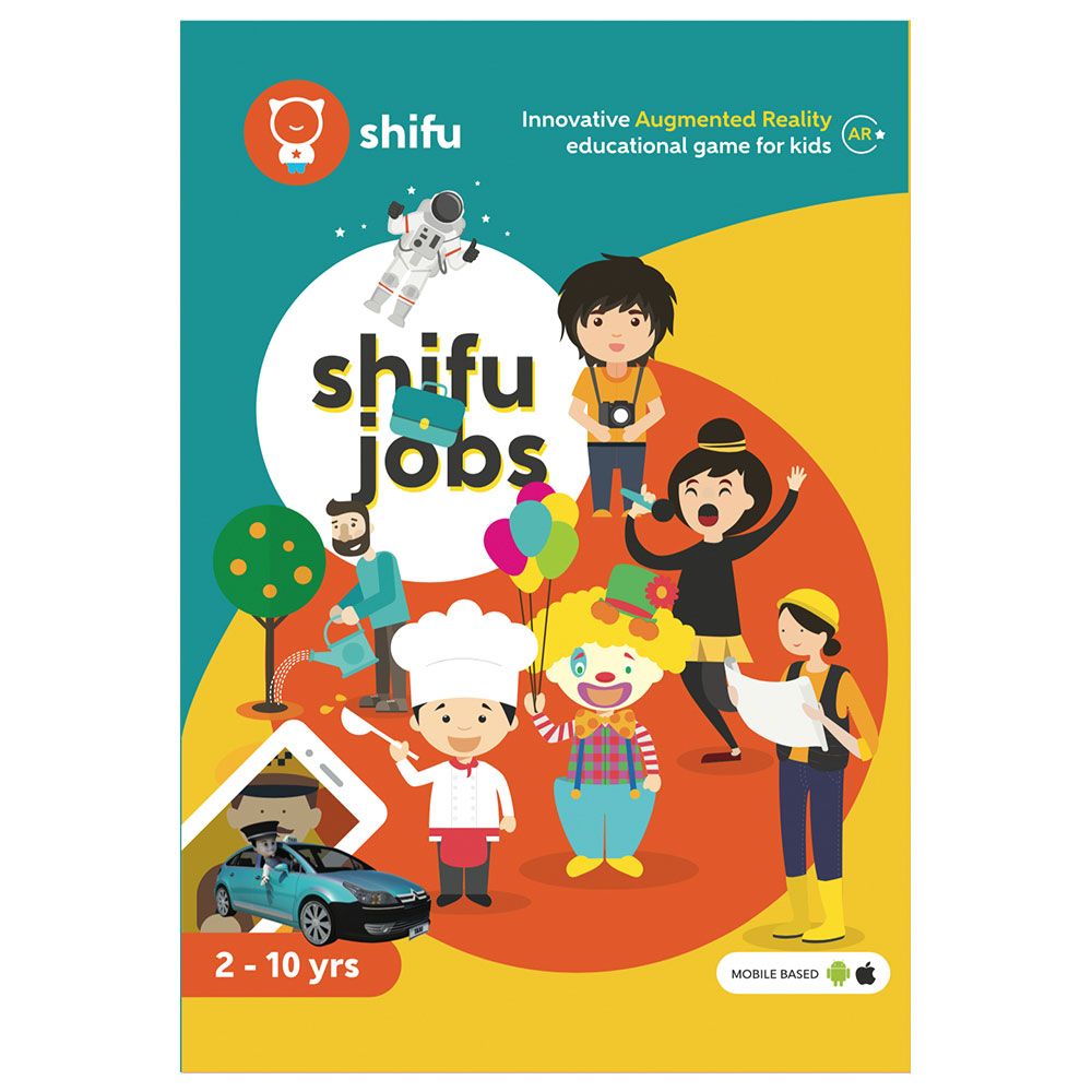 Shifu - Jobs 4D Educational Reality Game - 60 Flashcards