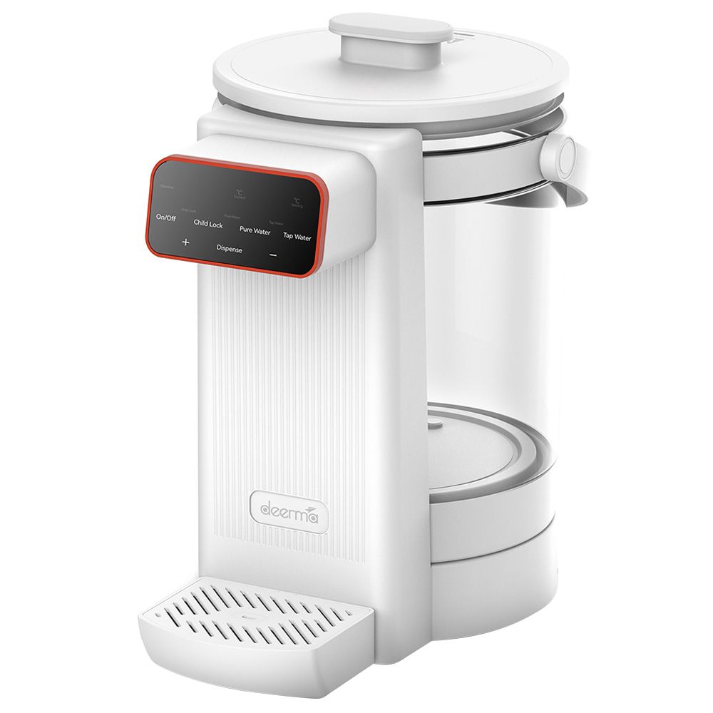 Deerma - Thermostatic Electric Kettle - White - 3.5L