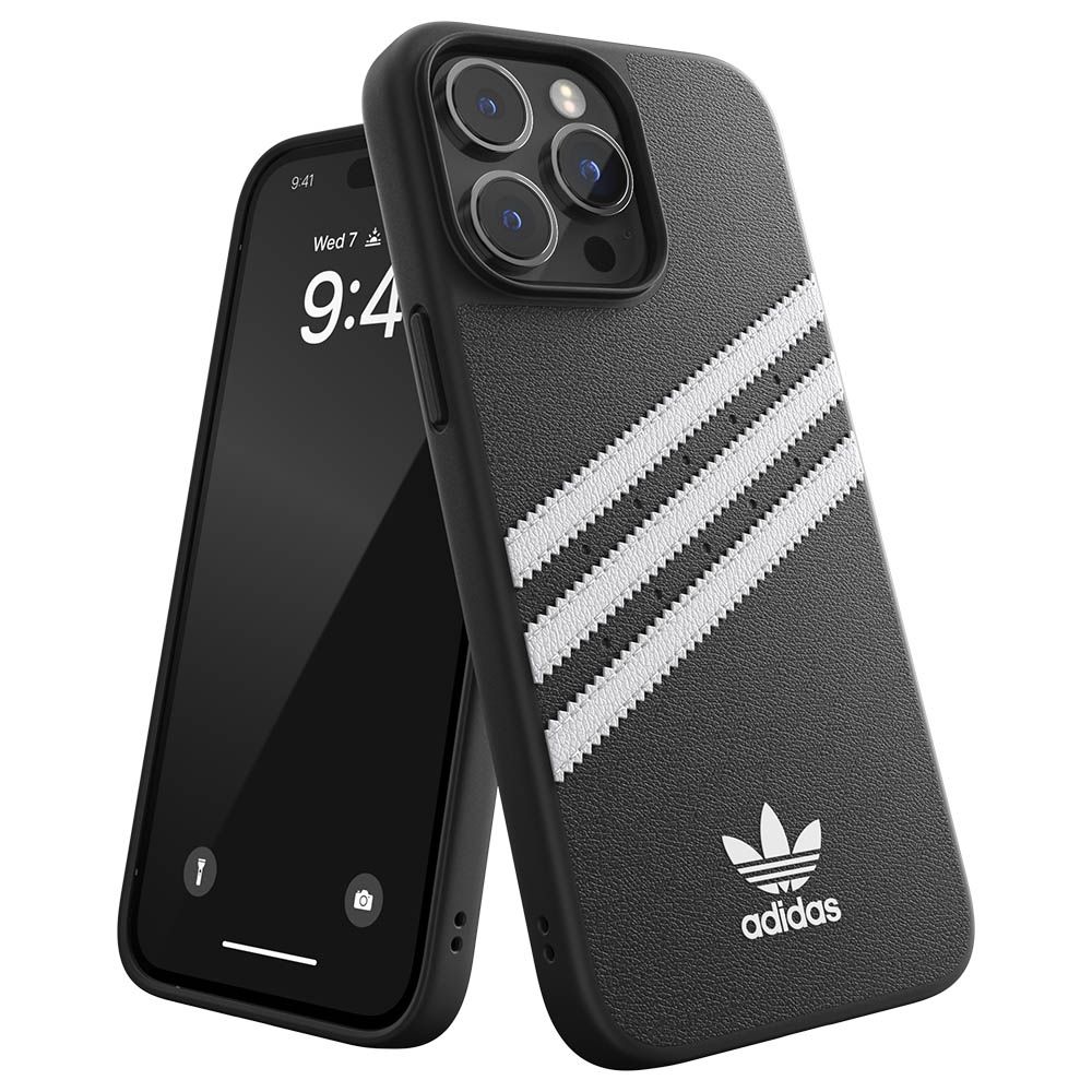 Adidas - Iphone 14 Pro Max Moulded Case - White/Black