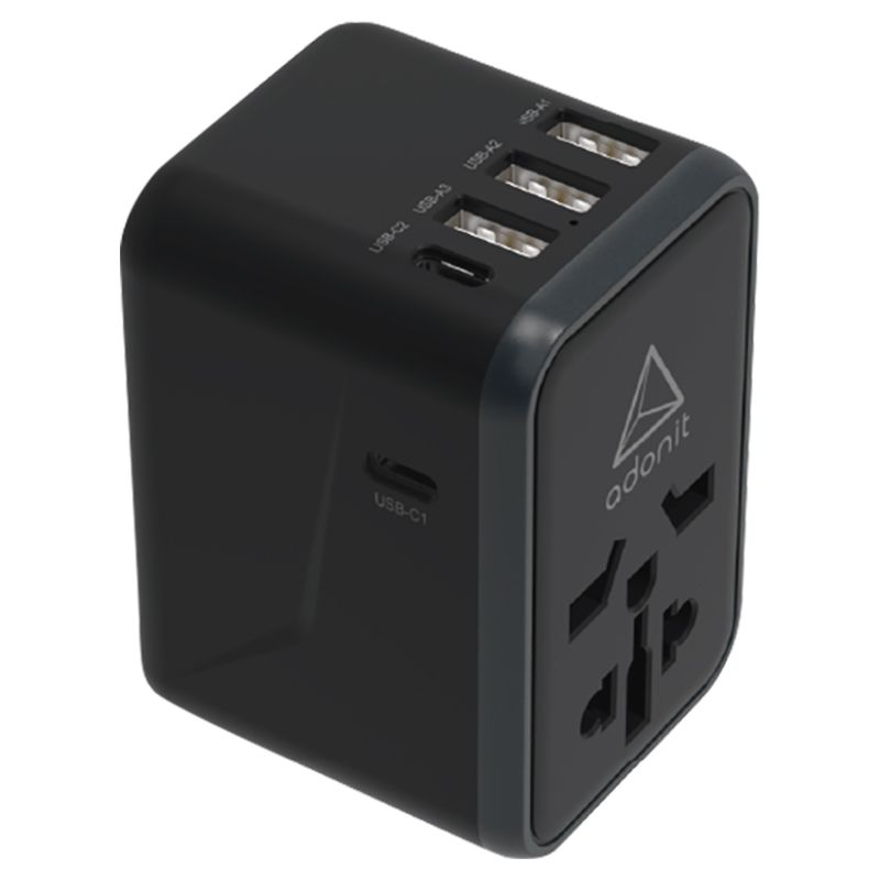 Adonit Universal Adapter 3A2C 61W - Black