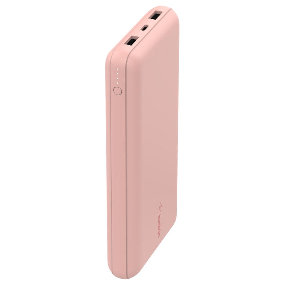 Belkin - Boostcharge USB-C 1X & USB-A 2X Powerbank 15W - Pink