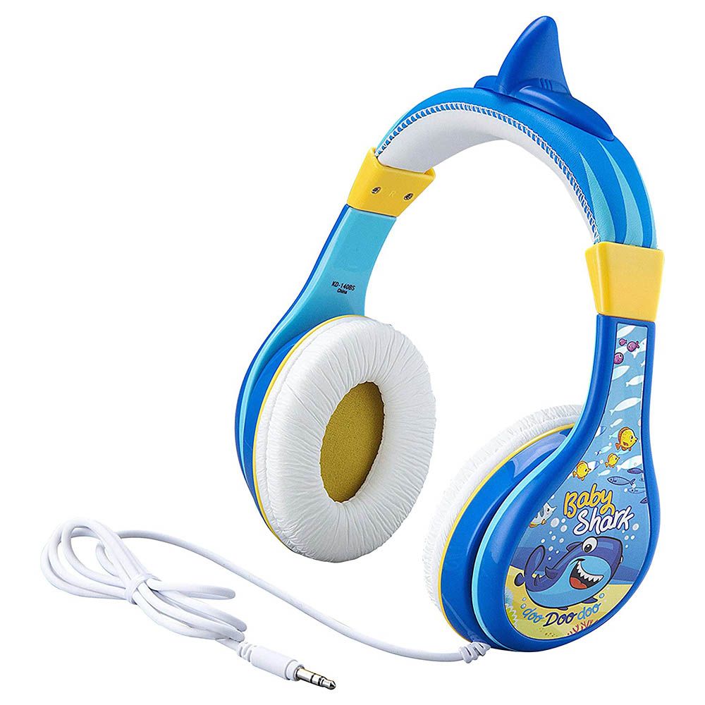 Kiddesigns Baby Shark Wired Headphones