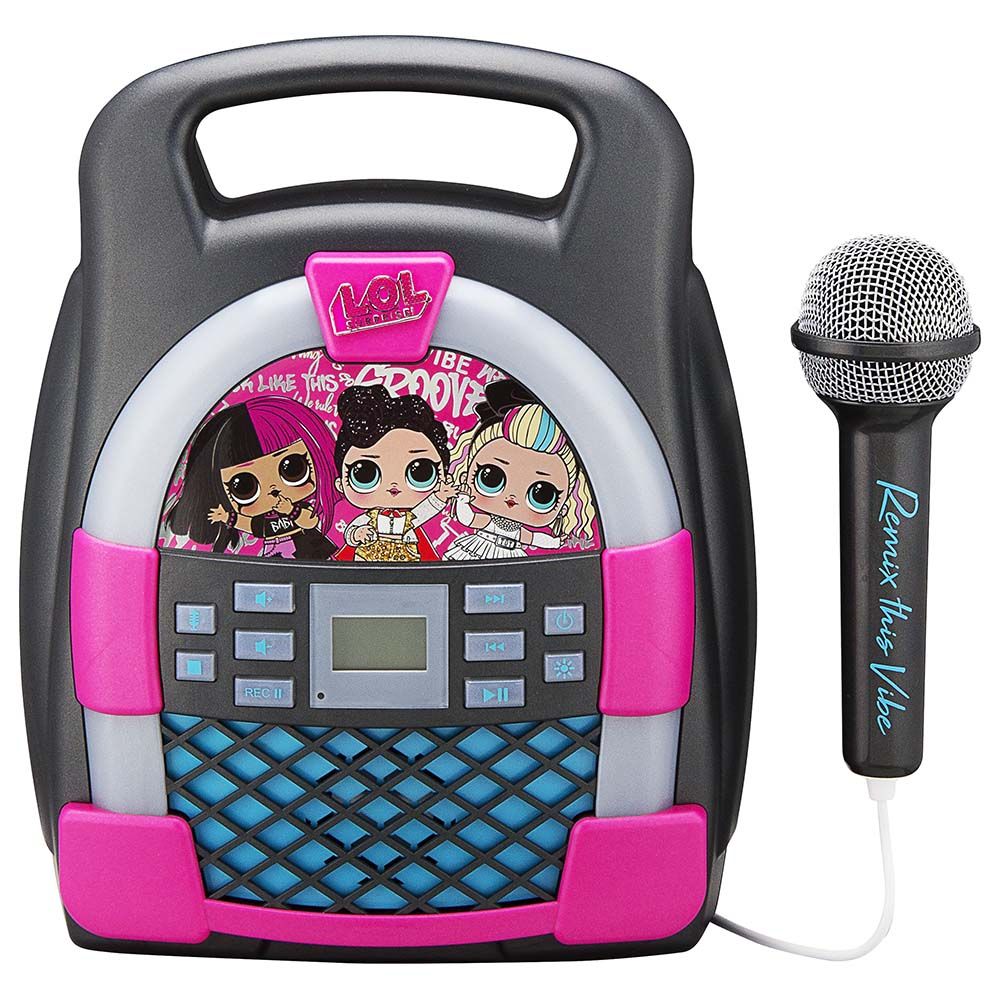 Kiddesigns Lol Surprise Bluetooth Mp3 Sing Along Karaoke