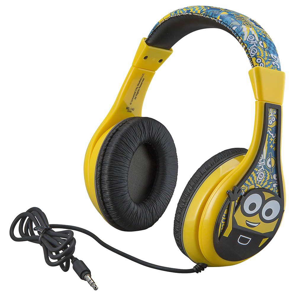 Kiddesigns Minions The Rise Of Gru Wired Headphones