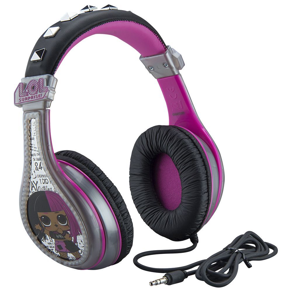 Kid Designs - Lol Surprise Kid Safe Wired Bluetooth Headphone