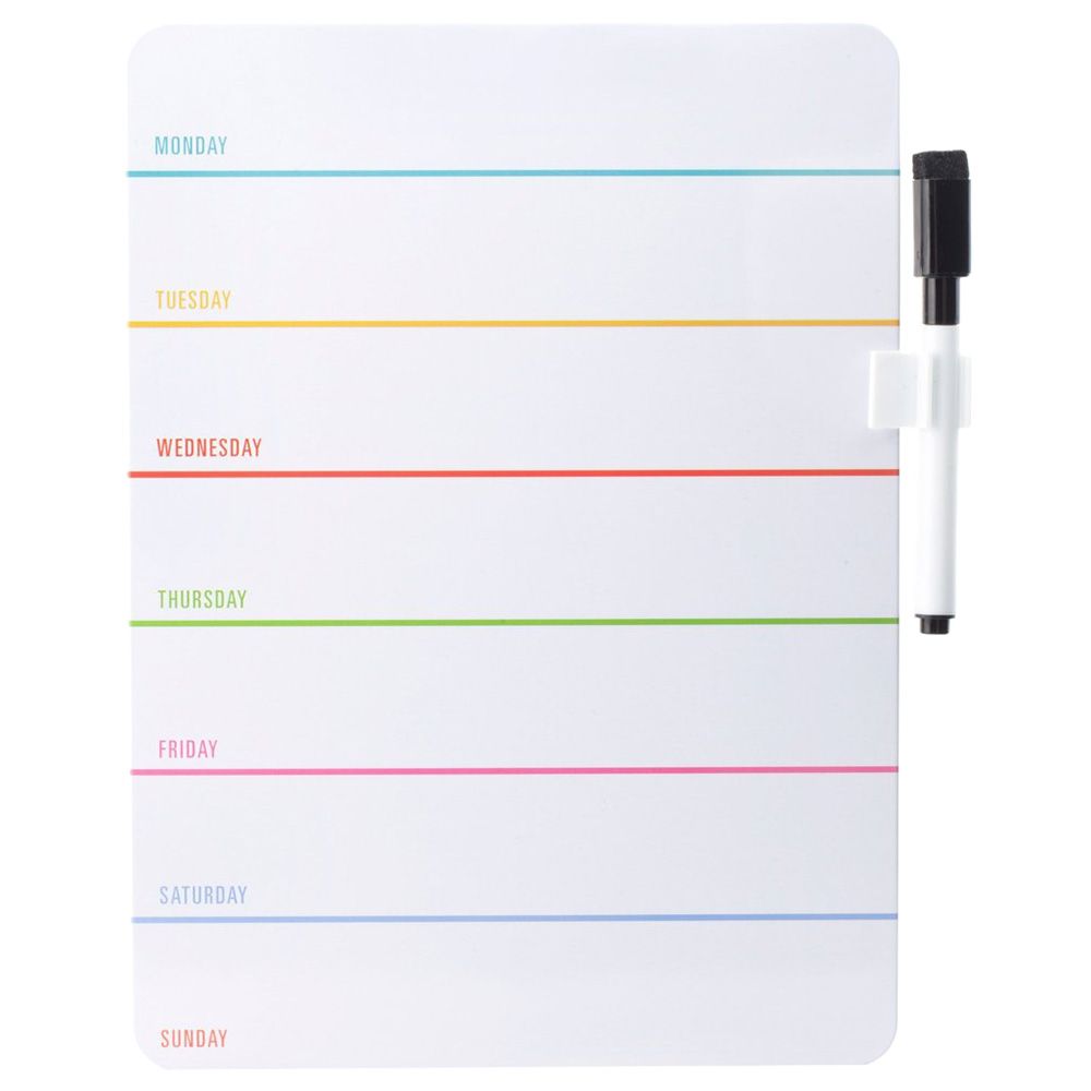 Kikkerland - Daily Dry Erase Board - White