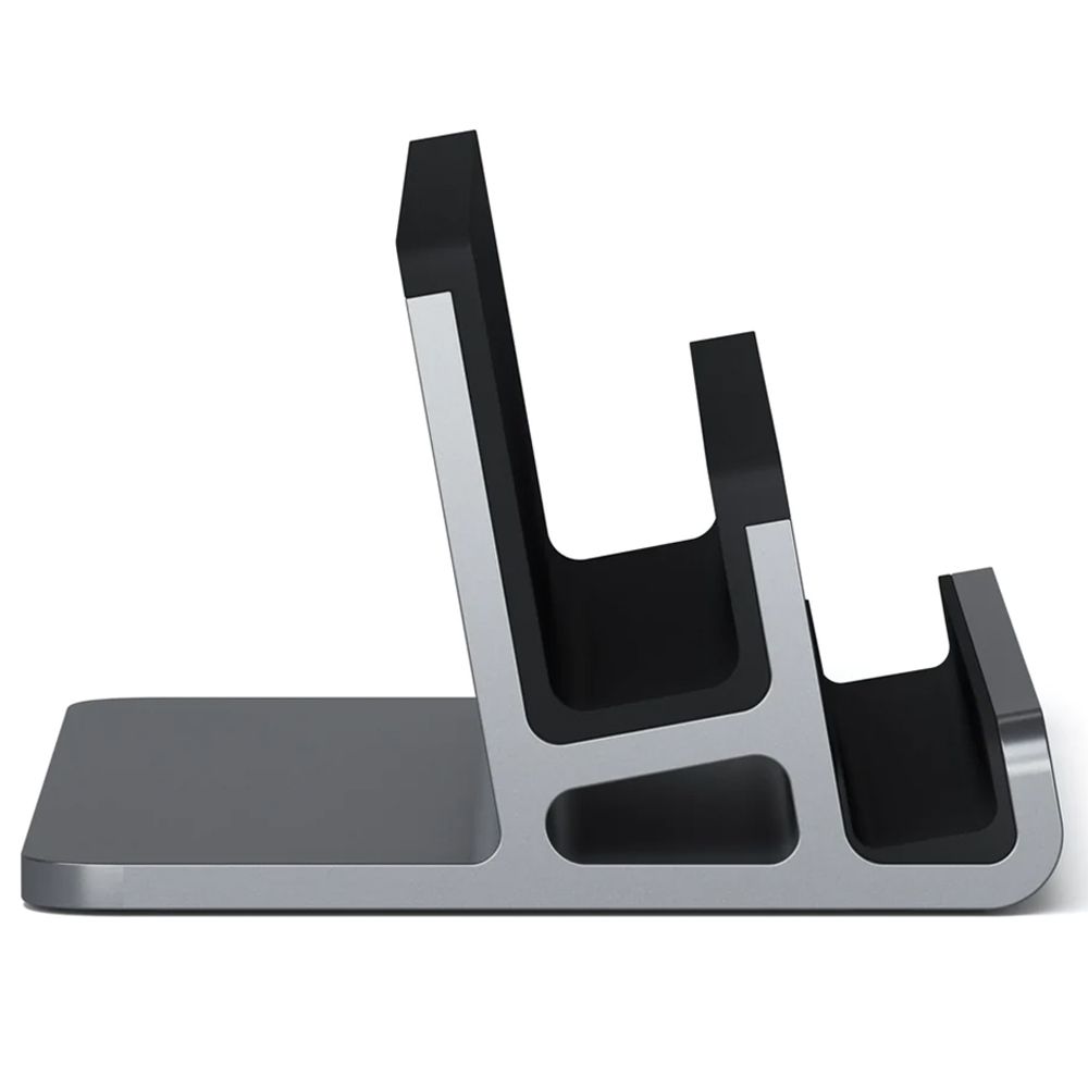 Satechi - Dual Vertical Laptop Dock Stand - Space Grey