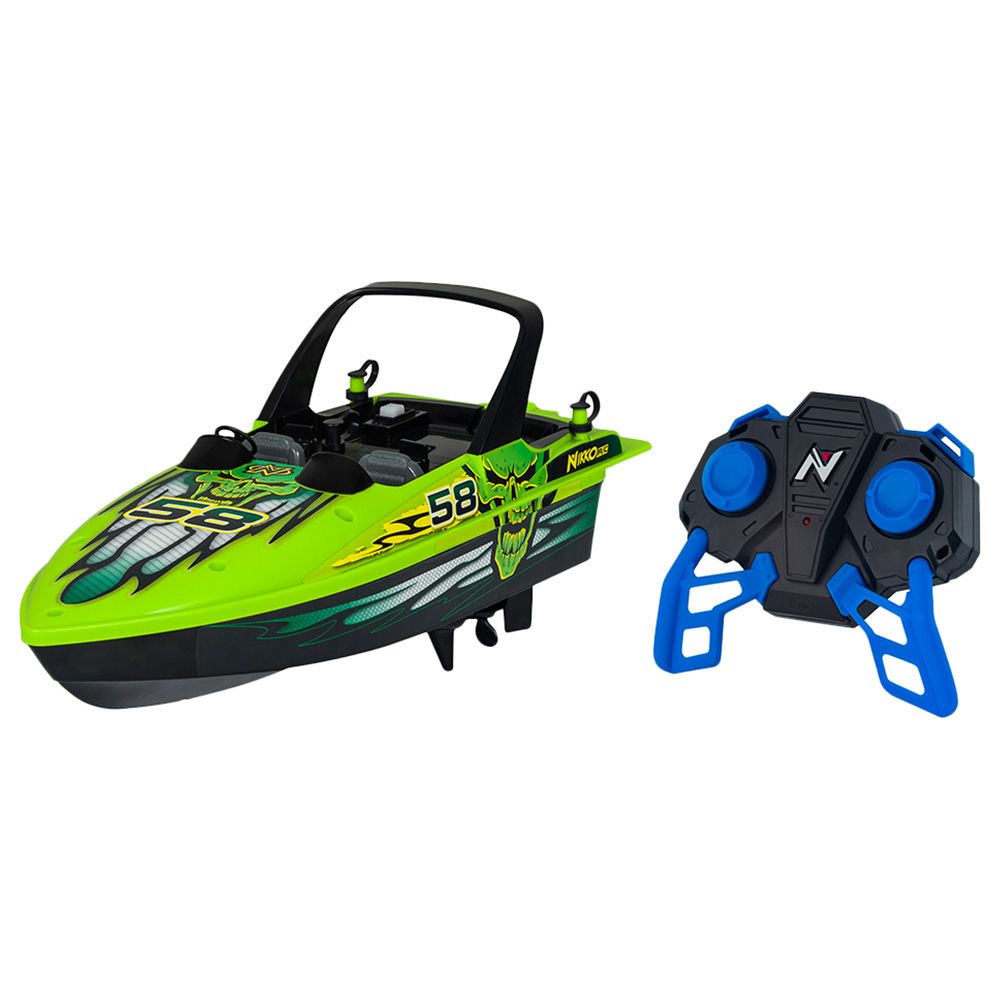 Nikko - 1:16 RC Race Boats - 30 cm - Energy Green