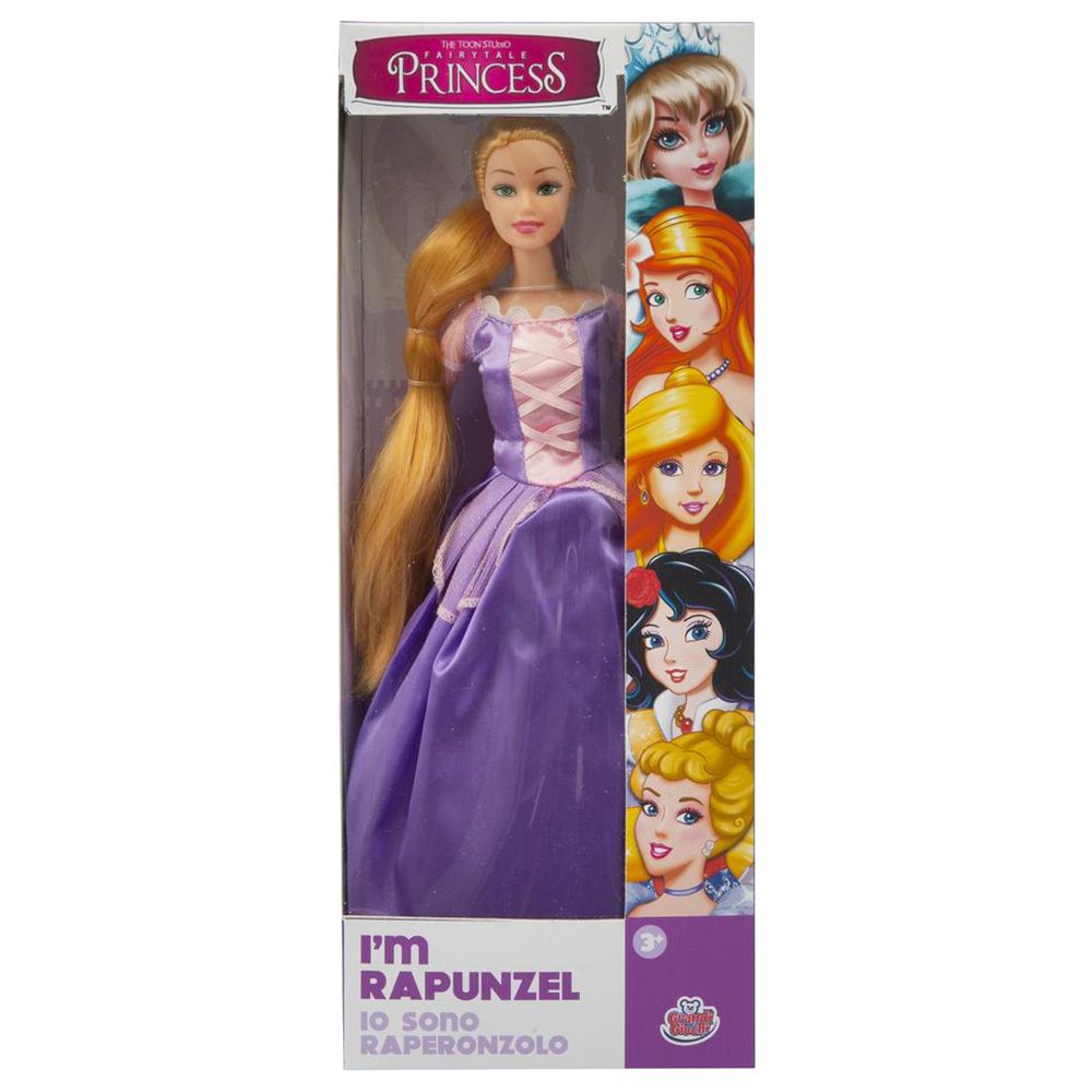 Grandi Giochi - Princess Fairy Doll - Rapunzel - 30cm