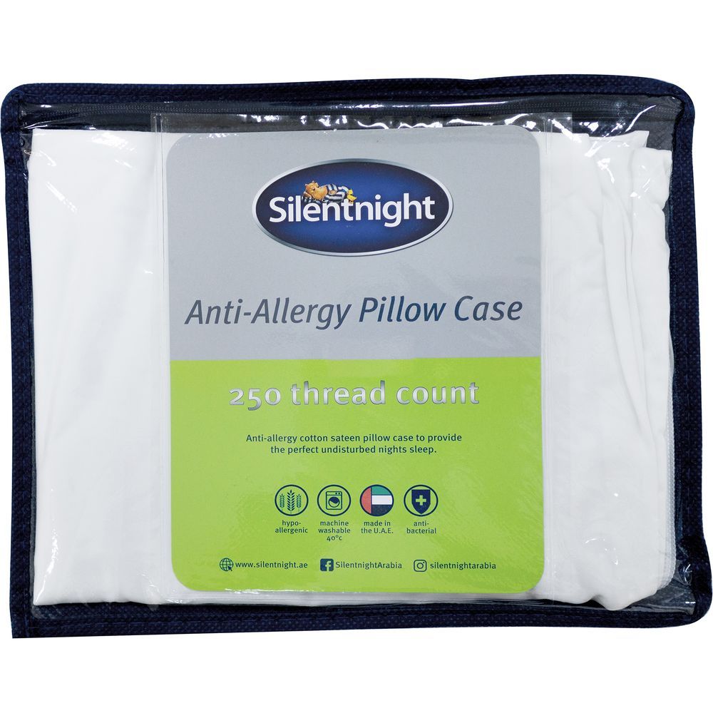 Silentnight - Anti-Allergy Pillow Case - 2pcs