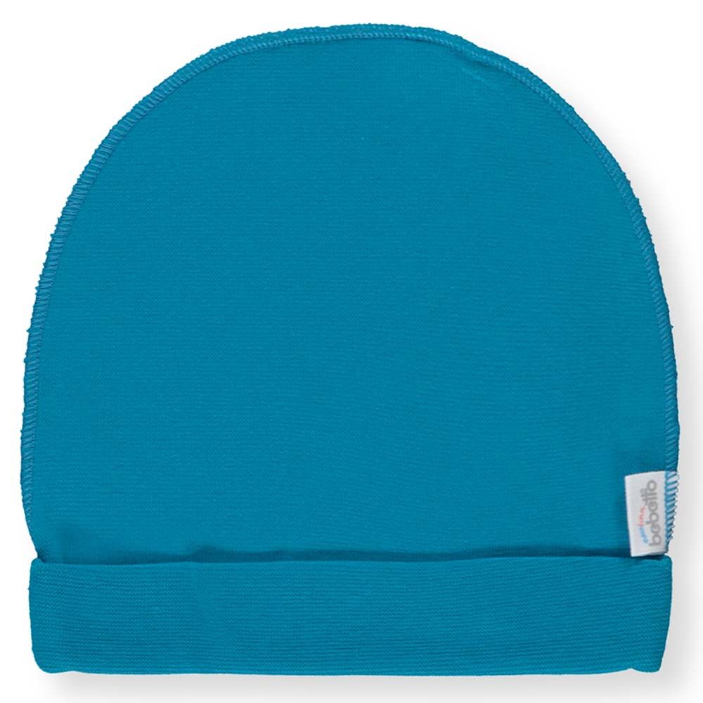 Bebetto - Baby Boy Cap - Sea Blue_0-6M