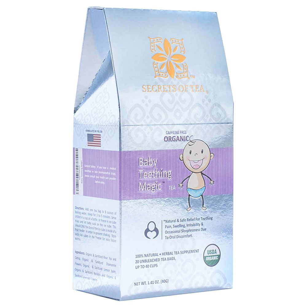 Secrets Of Tea - Baby Teething Relief Tea - 40G