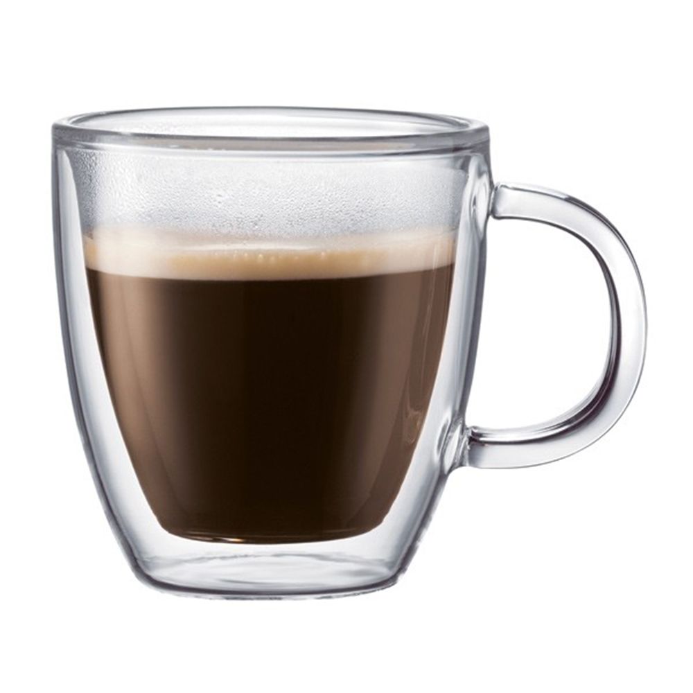 Bodum - Bistro Double Wall Mug 140ml - Set Of 2