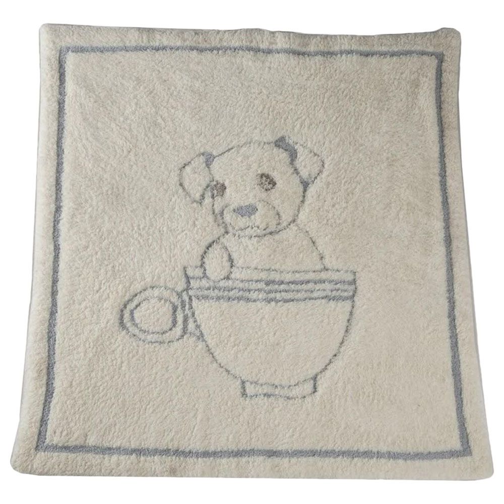 Barefoot Dreams - Cozychic Teacup Puppy Blanket - Ocean 