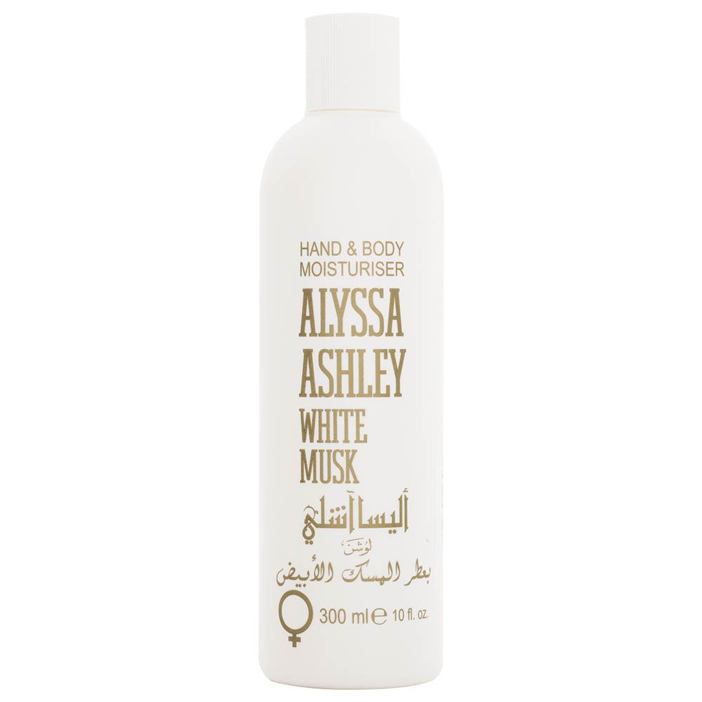 Alyssa Ashley - White Musk Hand & Body Moisturiser 300ml