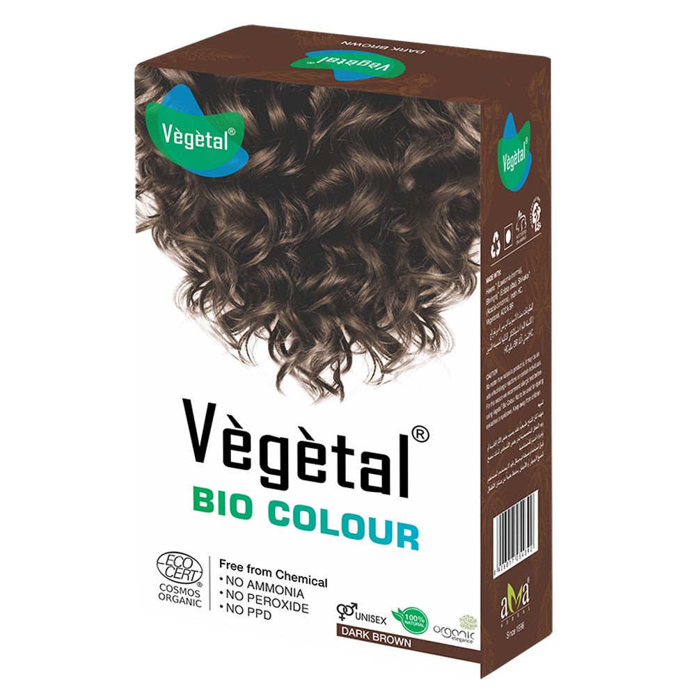 Vegetal - Bio Colour - Dark Brown 100g