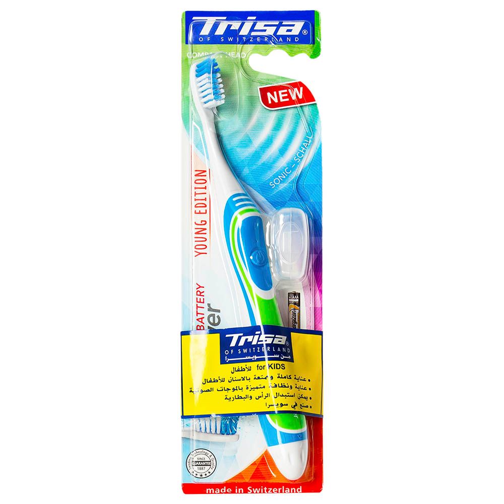 Trisa - Sonic Battery Young Edition Toothbrush w/ Compact Head