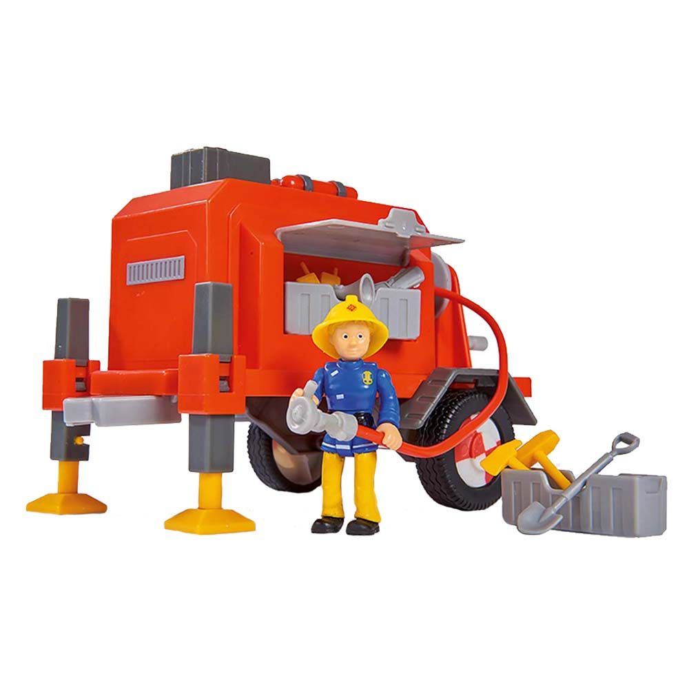 Fireman Sam - Trailer with Figurine