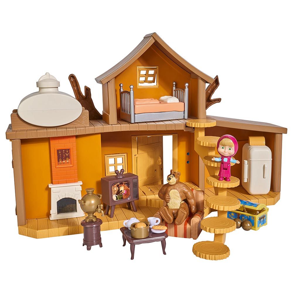 Simba - Masha Play Set - Big Bear House