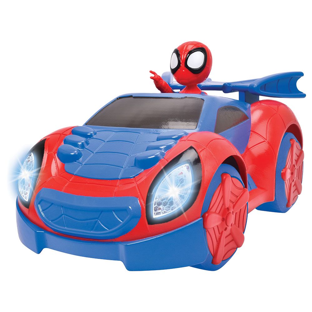 Jada - Remote Control Spidey Web Racer - Red