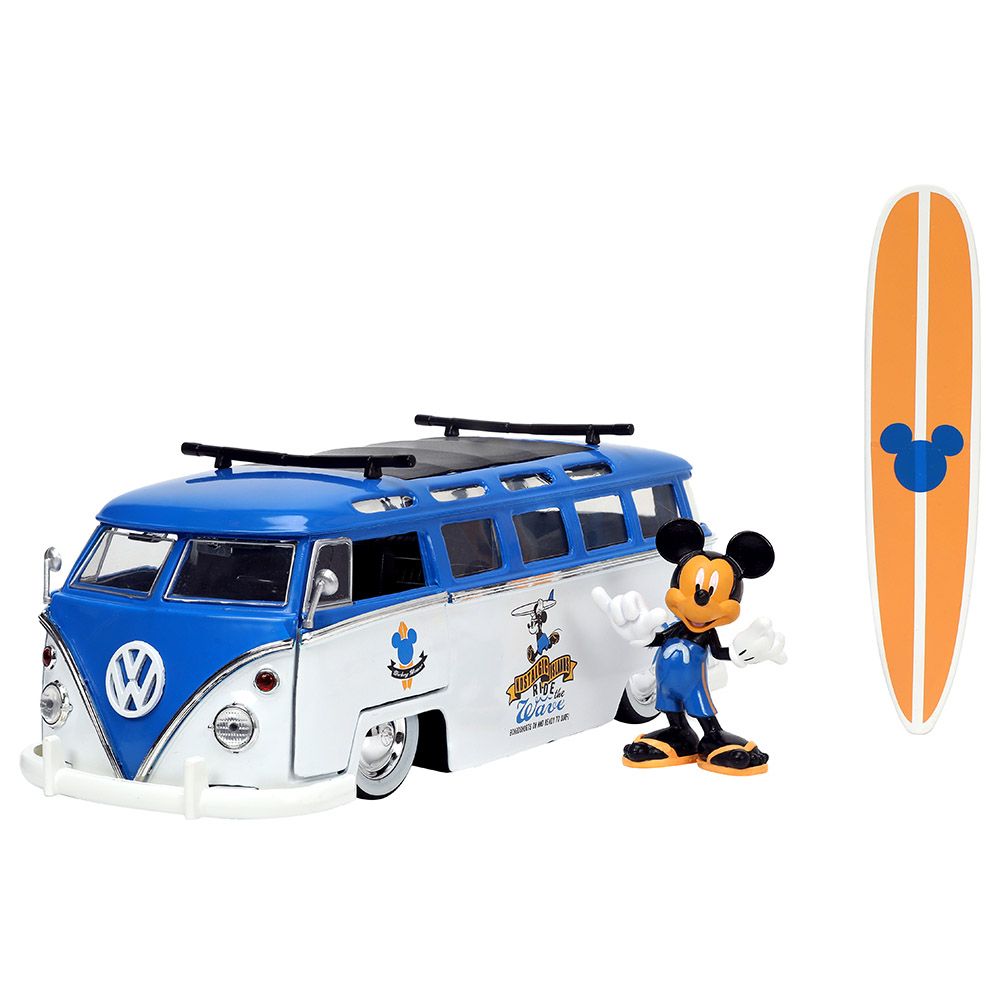 Jada - 1:24 Die-Cast Mickey Van W/ Figure