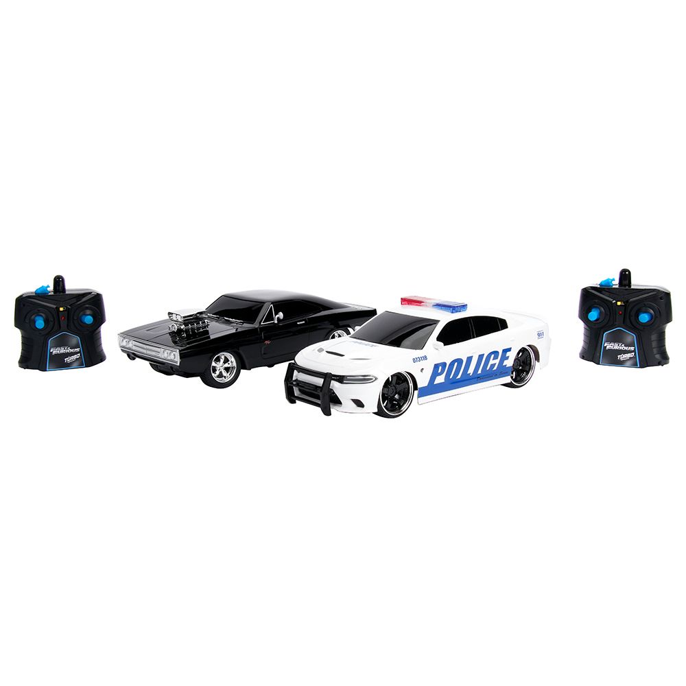 Jada - Fast & Furious Remote Control Chase Twin Pack 1/16