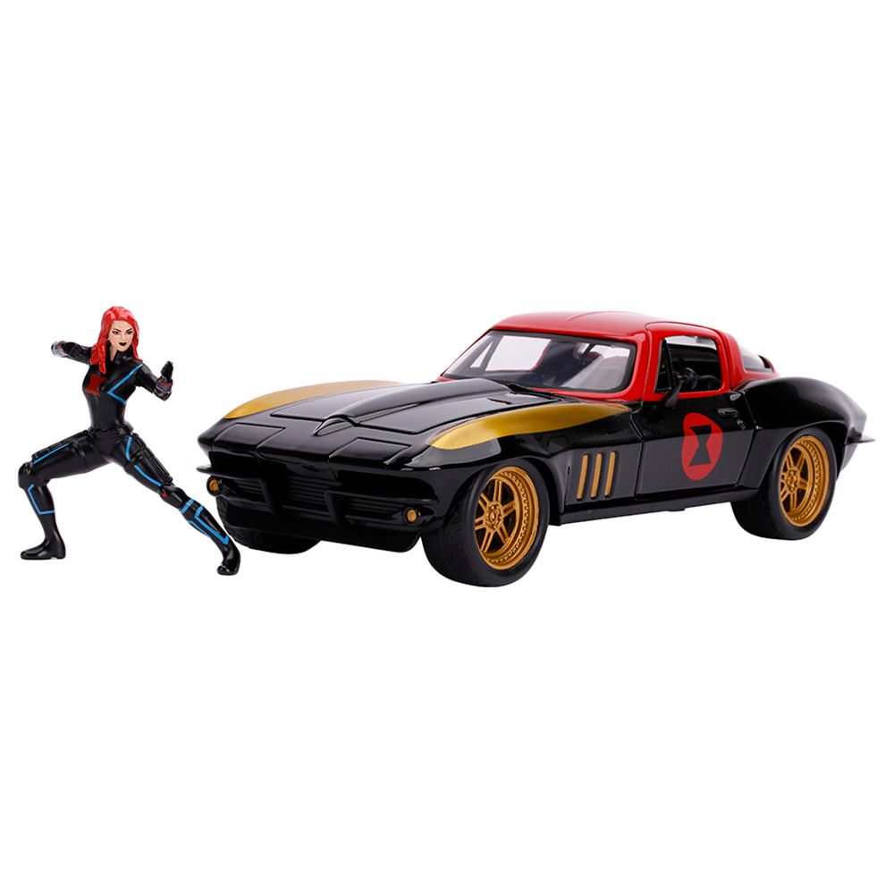 Jada - Marvel Black Widow 1966 Chevy 1:24