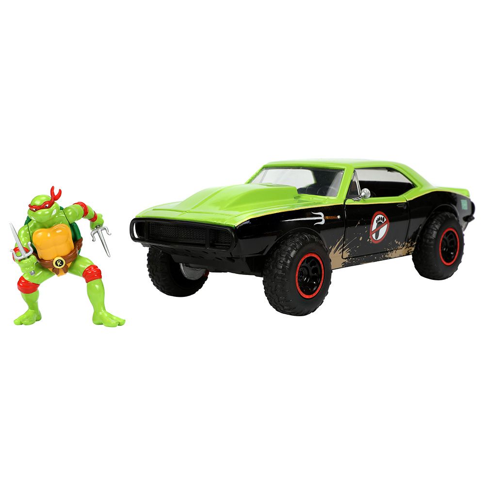 Jada - 1/24 Ninja Turtles Raphael w/ Chevy Camaro Car