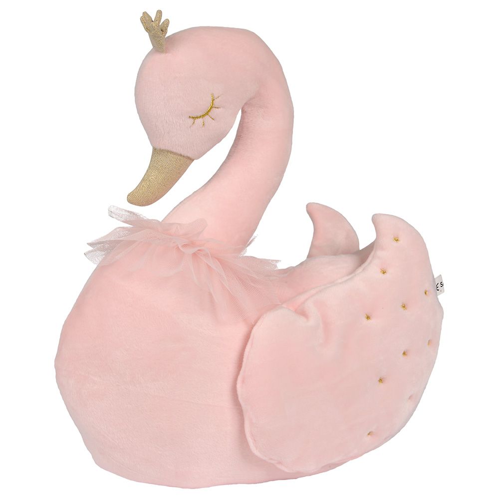 Nicotoy - Cushion - Pink Swan