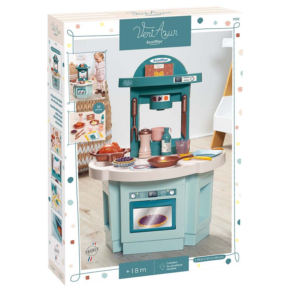 Ecoiffier - My First Kitchen Playset - 18pcs