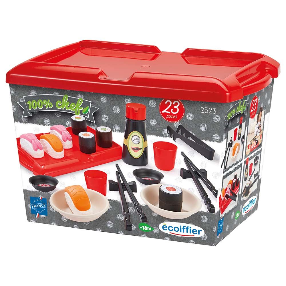 Ecoiffier - Sushi Play Box - 23pcs