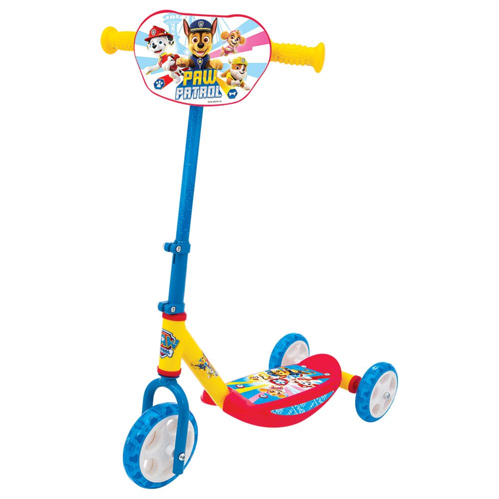 Smoby - Paw Patrol 3 Wheel Scooter - Blue