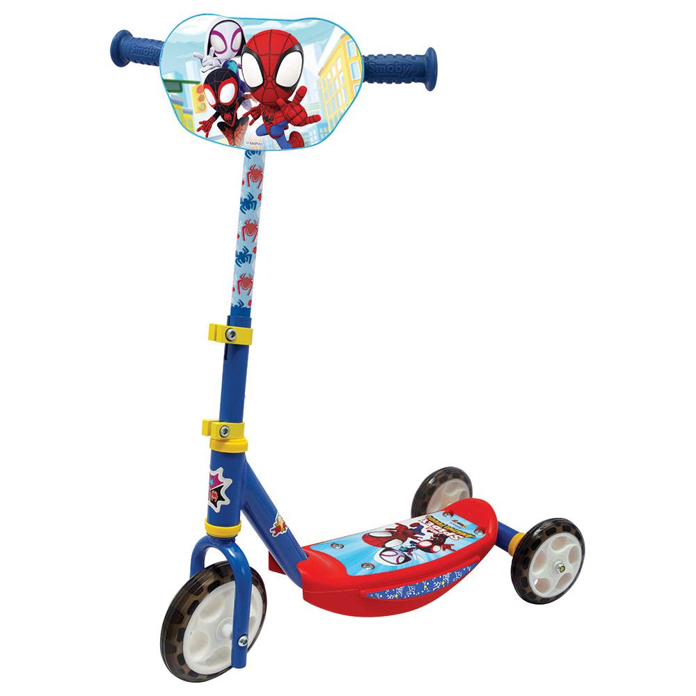 Smoby - Spidey 3 Wheel Scooter