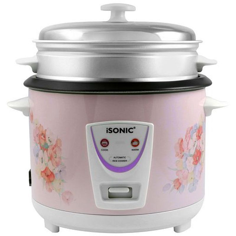 iSONIC - 1.8L Automatic Rice Cooker - Pink