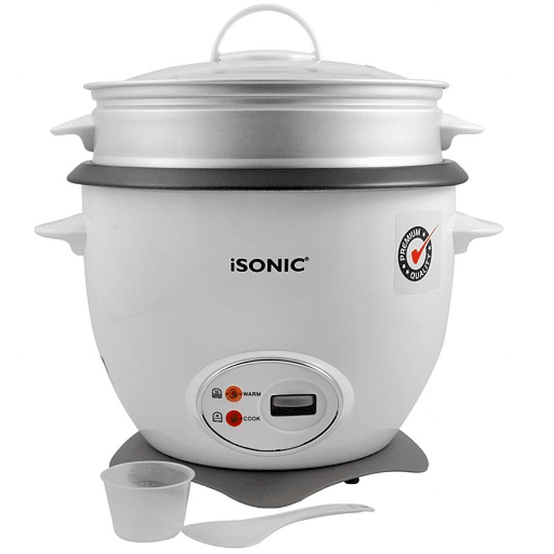 iSONIC - 1.8L Premium Automatic Rice Cooker - White