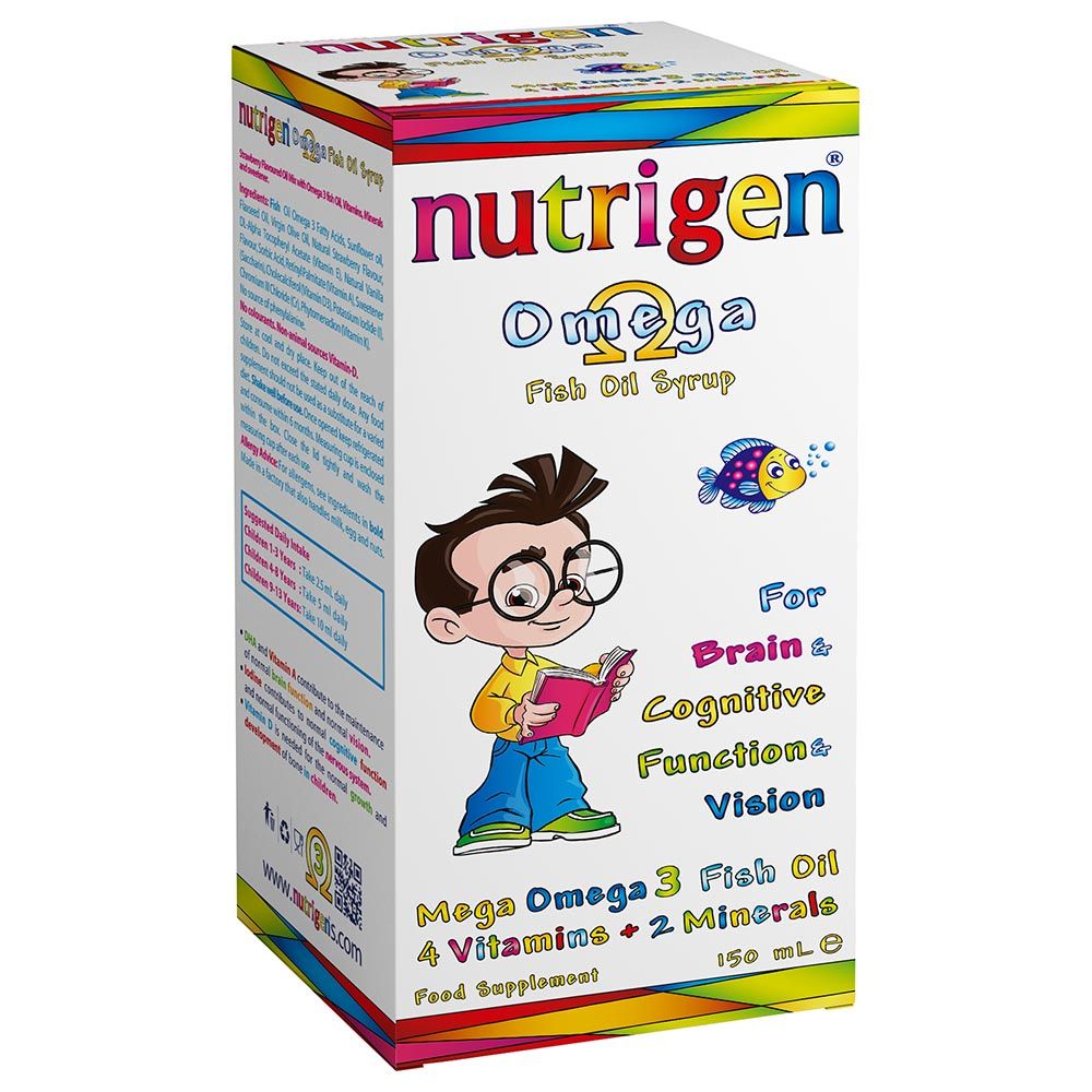 Nutigen - Kids Omega Syrup 150ml